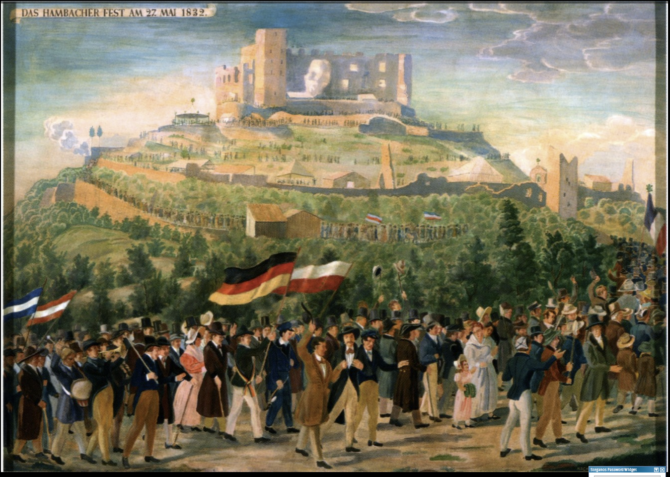 Hans Mocznay, Das Hambacher Fest am 27. Mai 1832